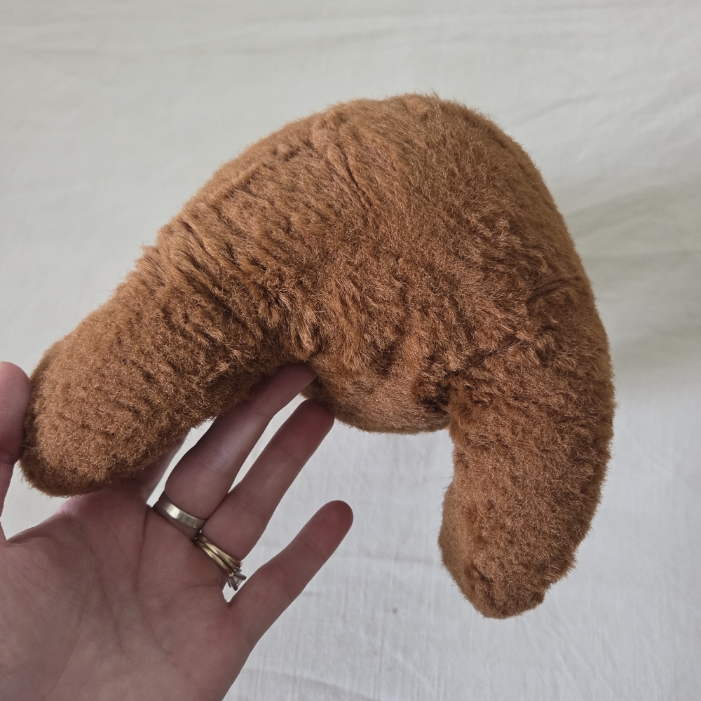 Vintage Knickerbocker? Pouting Brown Plush Teddy Bear Toy - Picture 5 of 7